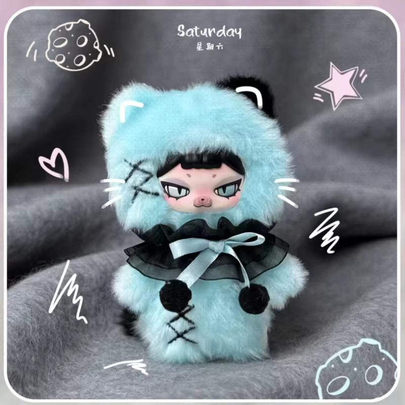 PIKU The Week Series Blind Box, Anime-Puppe, Einzelfigur - Bild 4