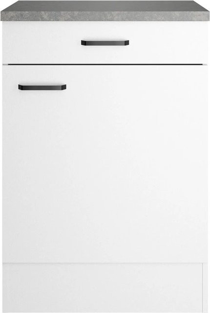 OPTIFIT Unterschrank Bonn214 Weiß, B/T/H: 60 x 60 x 88 cm - Bild 1