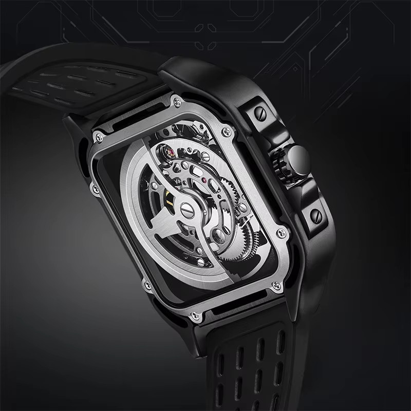 MARK FAIRWHALE Armbanduhr, Automatik, Tourbillon, Edelstahl, Herren - Bild 1