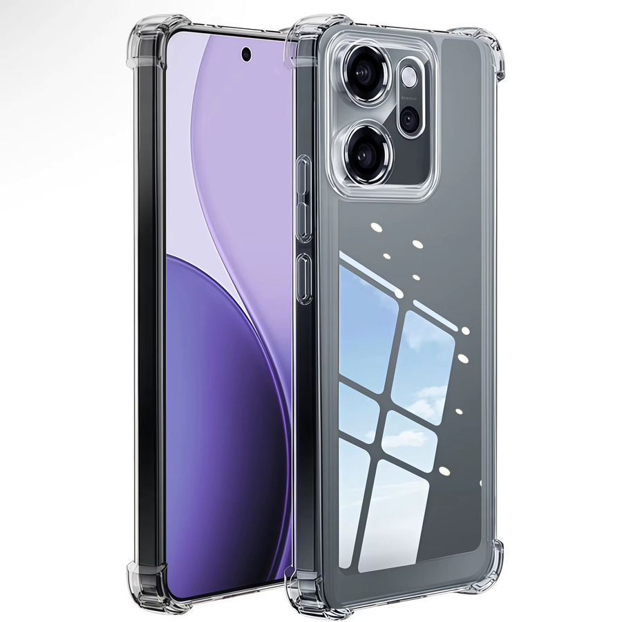 Stoßfeste transparente TPU-Handyhülle für OPPO Reno 14F, 13F und 12F - Bild 1