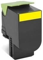 Lexmark Toner 802HY Gelb für Laserdrucker mit einer Kapazität von 3.000 Seiten (80C2HY0) - Bild 1