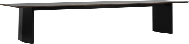 Normann Copenhagen Panel Tisch aus Massivholz und Stahl in Braun - Bild 1