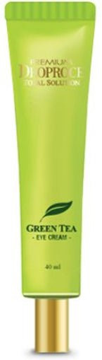 Deoproce Green Tea Total Solution Augencreme, 40 ml, Hyaluronsäure - Bild 1