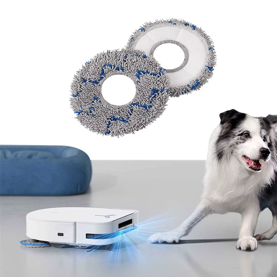 Ecovacs Ersatz Mopptuch für Deebot X5 OMNI, X5 PRO OMNI, X5 MAX, X5 PRO und X5 Pro Ultra Roboterstaubsauger zur Tiefenreinigung - Bild 5