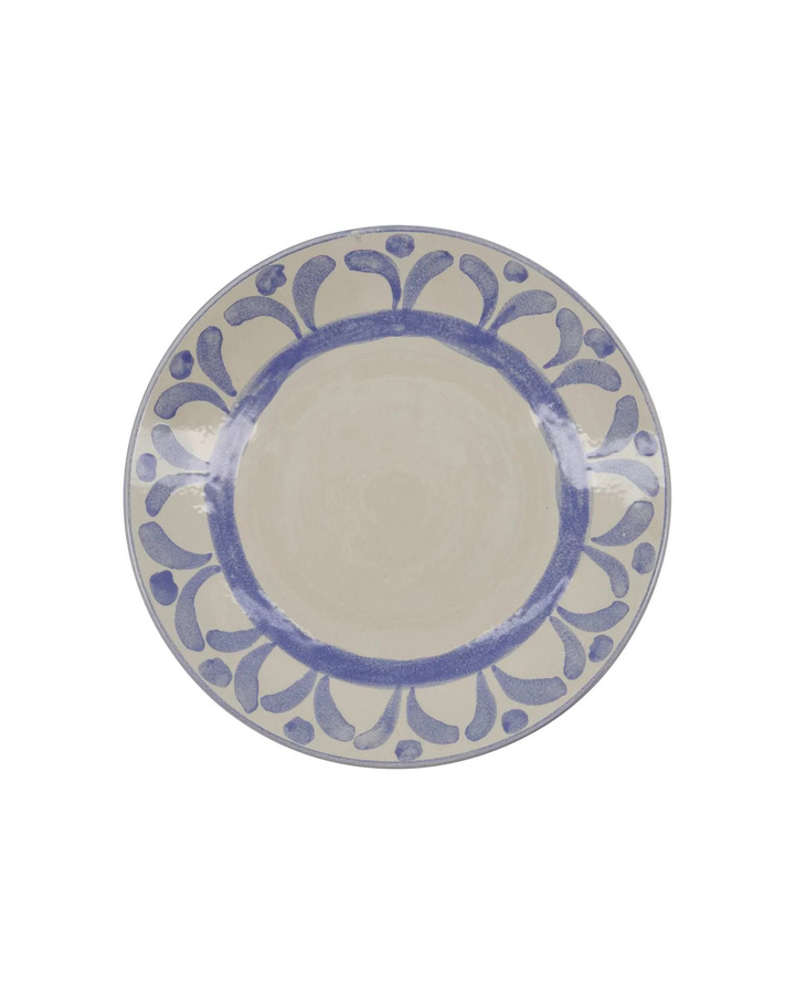 House Doctor Lunchbord Diva in Blau, Durchmesser: 23 cm - Bild 1