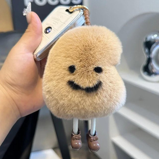 Linyi toy Kawaii Kartoffel Plüschtier, 10cm, Braun, Bunt / Mehrfarbig - Bild 1