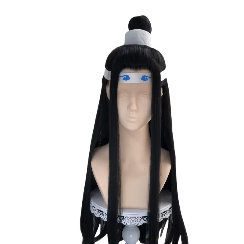 Großmeister der dämonischen Kultivierung Cosplay-Perücke, lange gerade Spitze-Front-Perücke - Bild 4