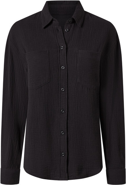 ESMARA Bluse Musselin, schwarz, Damen - Bild 1