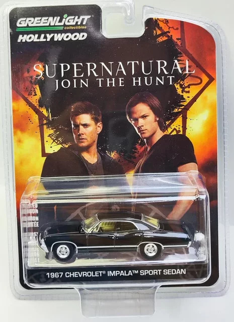 WELLY Supernatural 1967 Chevrolet Impala Sport Sedan, Modellauto, 1:64, Metall, ab 8 Jahren - Bild 1