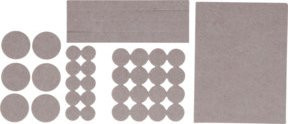 BGS Do it yourself Filzgleiter-Satz 80715, beige, 38-teilig - Bild 1