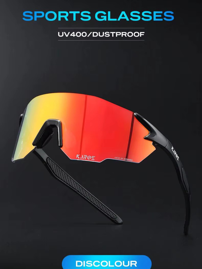 KAROS K01 Sportsonnenbrille, Photochrome, Unisex, Kunststoff - Bild 6