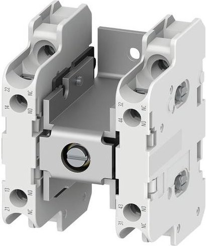 Siemens Hilfsschalterblock 3TY2781-2C in Grau - Bild 1