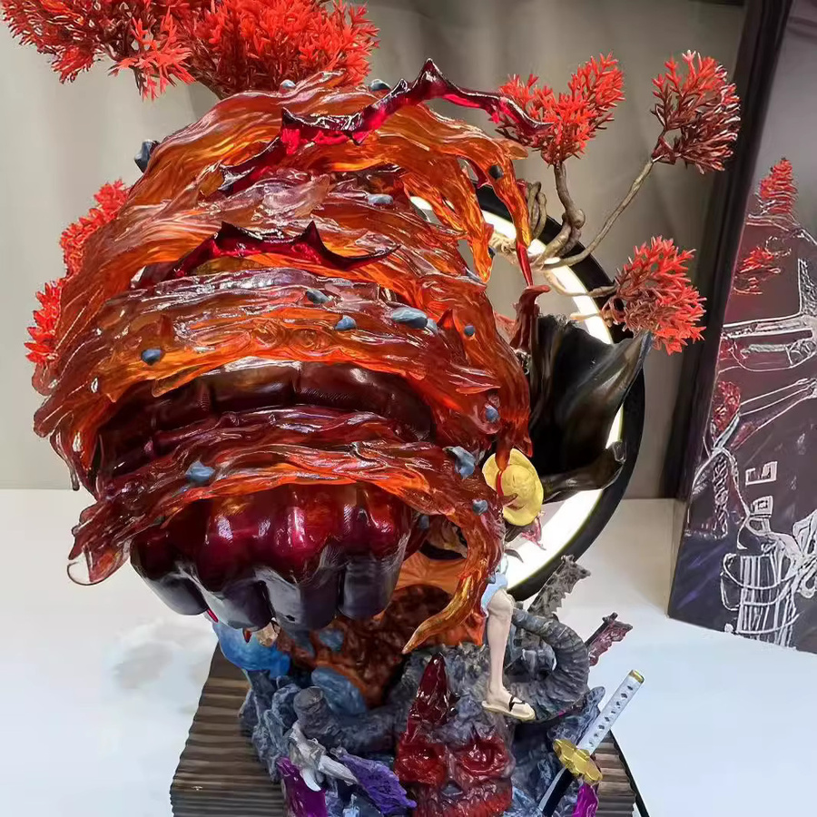 Bandai One Piece Luffy Gear 3 Figurine, mit LED-Beleuchtung, Modell - Bild 2
