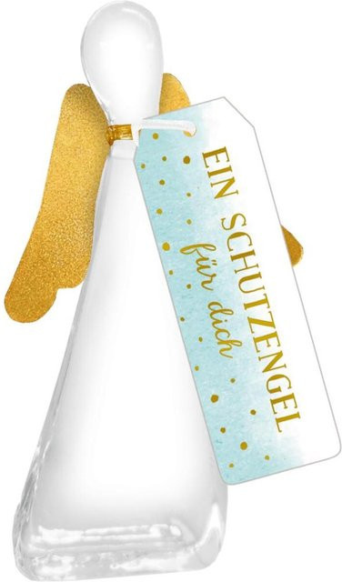 Coppenrath Glasengel in Gold und Weiß für den Tisch - Bild 1
