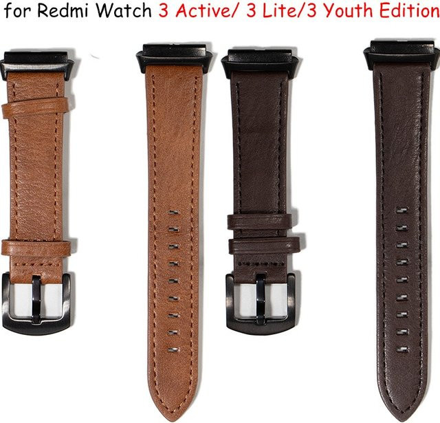 CAOWTAN Uhrenarmband Leder, brown, Unisex - Bild 1