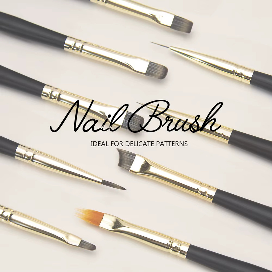 CANNI Nagelstift, Farbverlaufs-Malstift mit Liner-Pinsel - Bild 2