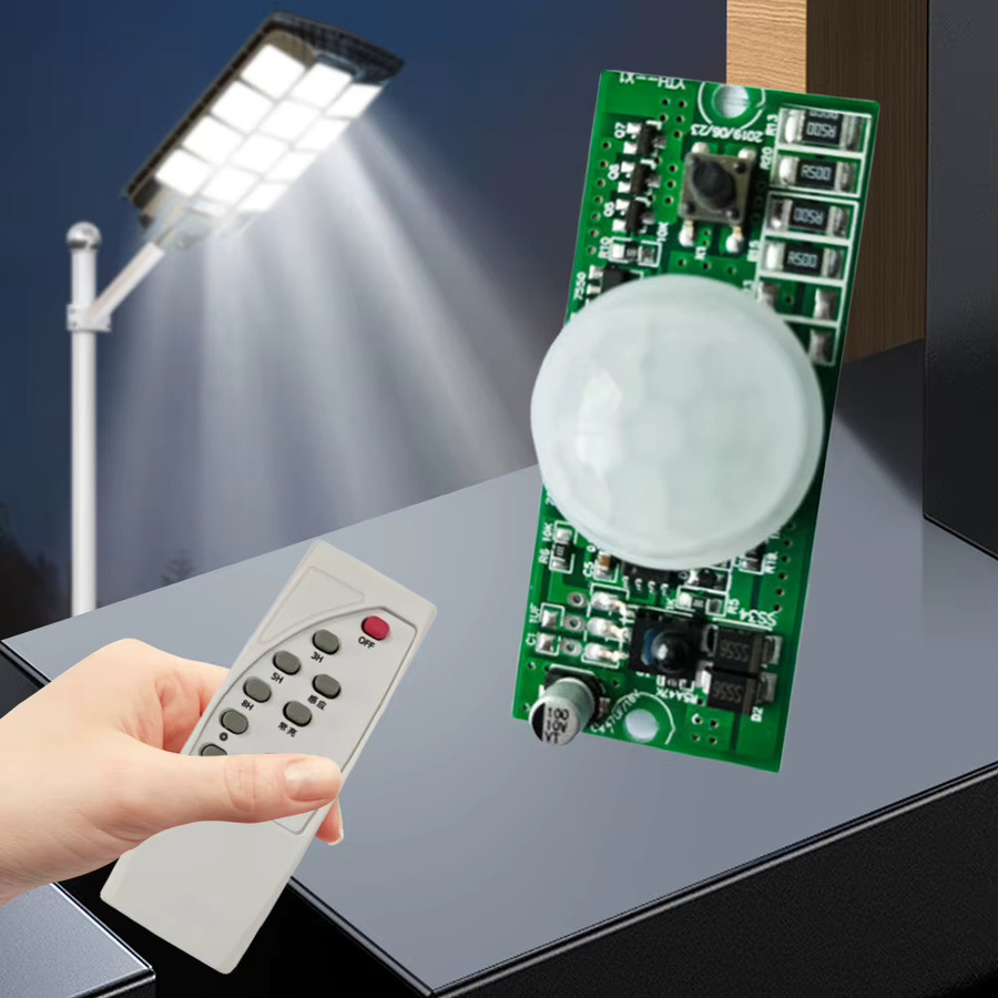 ALLOYSEED Solarlampen-Steuermodul mit Infrarot-Bewegungssensor und Solarlicht-Treiberplatine für 3,2V und 3,7V Solarstraßenleuchten - Bild 2