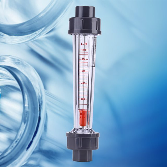 Qiilu Durchflussmesser aus Kunststoff Typ 100-1000l/h transparent - Bild 1