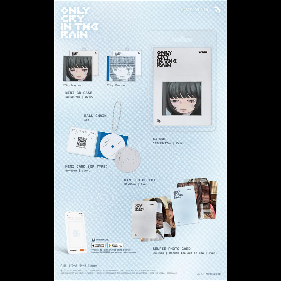CHUU [Nur im Regen weinen], 3. Mini-Album Random ver., Plattformversion, CD - Bild 2