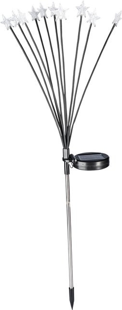 Solar-Gartenstecker Sternenzauber von viva domo in Schwarz und Transparent - Bild 1