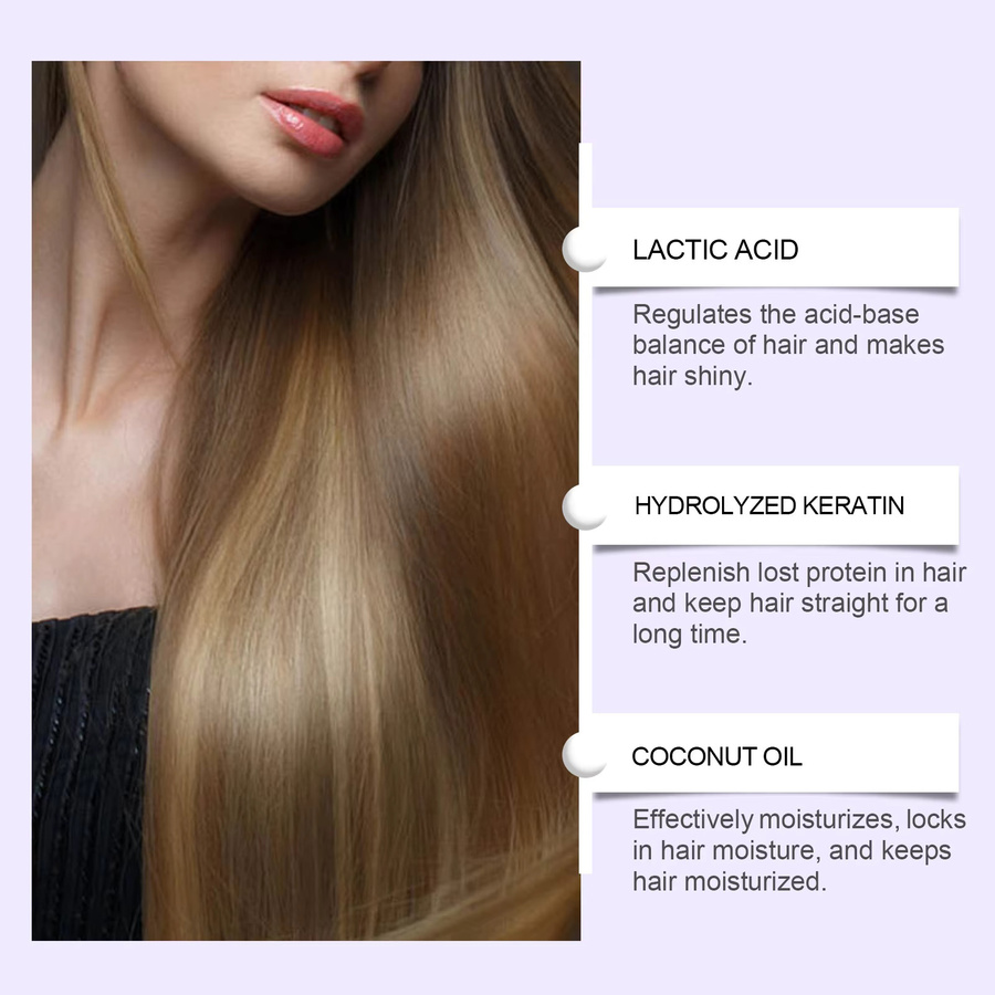 HOEGOA Keratin-Haarmaske, 250 g, für trockenes Haar, Unisex - Bild 4