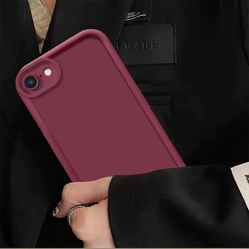 Apple iPhone Silikonhülle Komplettpaket in Schwarz für iPhone 5 5S 7 8 Plus SE 2016 SE2 2020 SE3 2022 XR XS Max - Bild 3