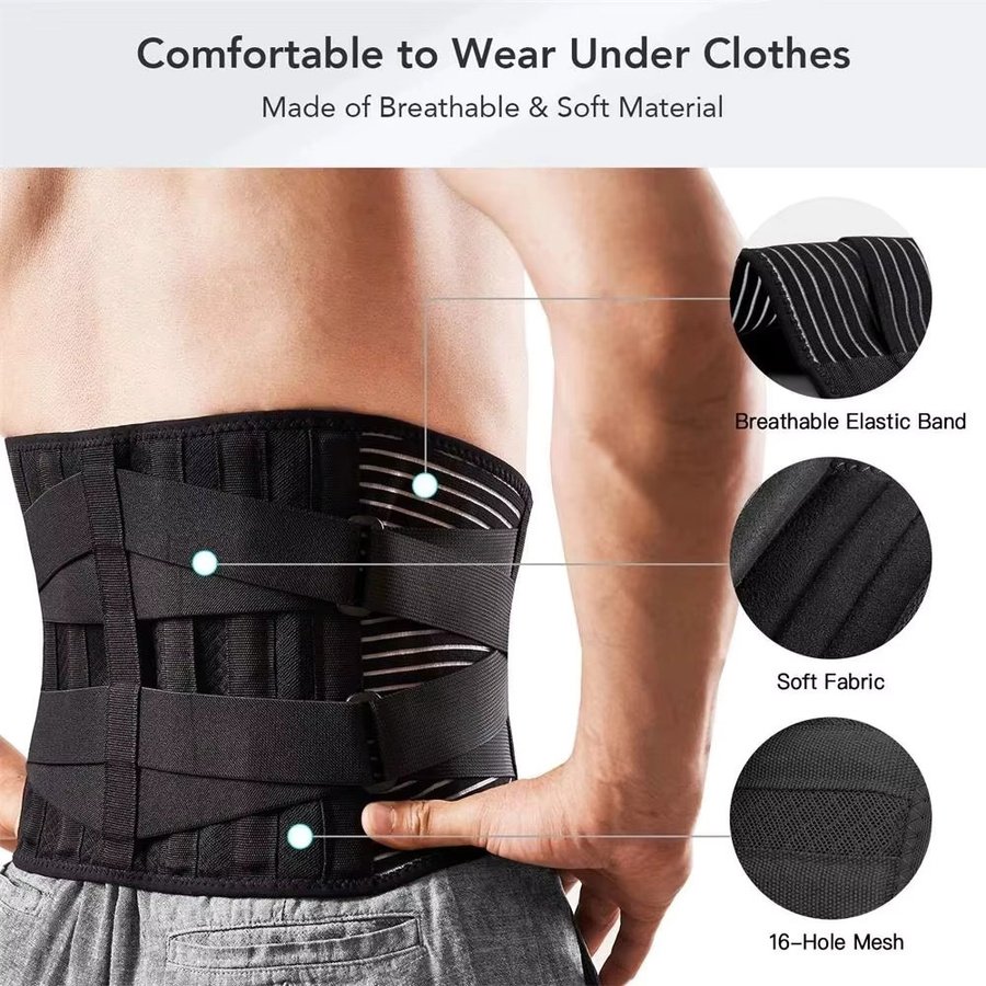 monclique Orthopädische Taille Lenden Unterstützung, Unisex - Bild 5