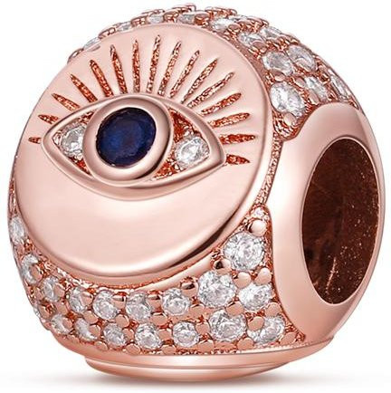 Allbestart Armband Halskette, 925 Silber, Roségold, Perle, Zirkonia, Damen - Bild 1