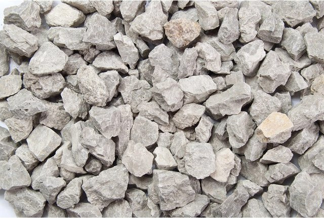 Scherf Marmorsplitt Silber-Grau als Dekostein für den Garten, Körnung 16 - 25 mm, 1000 kg Big-Bag - Bild 1