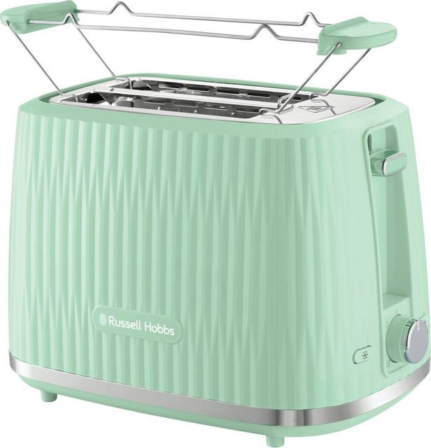 Russell Hobbs Eden Toaster in Grün aus Kunststoff und Edelstahl B/H/T: 27,8 x 17,4 x 19,1 cm - Bild 1