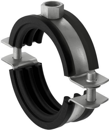 Fischer Rohrschelle FRS 3/4 aus rostfreiem Edelstahl A4 in Silber, 25 Stück - Bild 1
