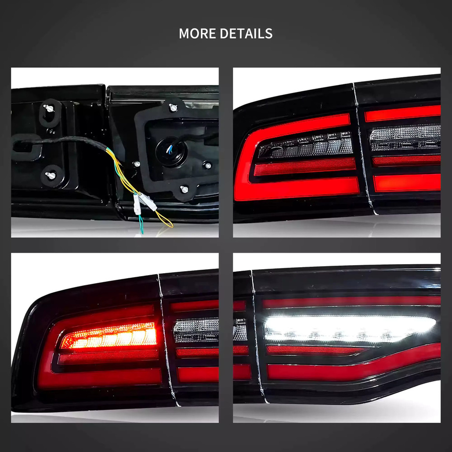 VLAND Voll-LED-Rückleuchten mit Start-Animation für Dodge Charger 2011-2014 - Bild 2