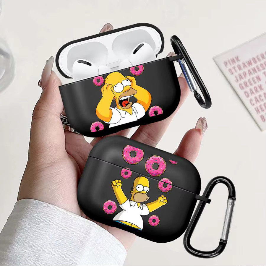 The Simpsons Homer Schutzhülle für AirPods Pro in Schwarz - Bild 4