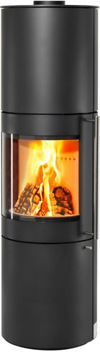 THERMIA Kaminofen Xena XL in Schwarz aus Stahl mit 7 kW Leistung - Bild 1