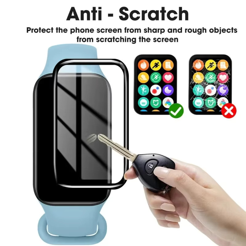 Xiaomi Screen Protector für Mi Band 8 9 Aktive, transparent, Unisex - Bild 3