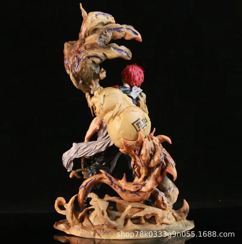 Bandai Naruto Gaara Actionfigur aus Metall und Kunstharz, mehrfarbiges Modell für den Schreibtisch - Bild 3