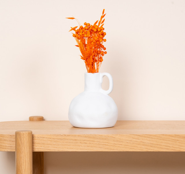 Trockenblumenbund Orange von BLUME2000 für deine Oster-Deko - Bild 1