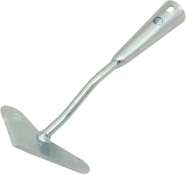 Galaflor Unkrautschuffel in Herzform aus Stahl in Silber, Breite: 12 cm - Bild 1