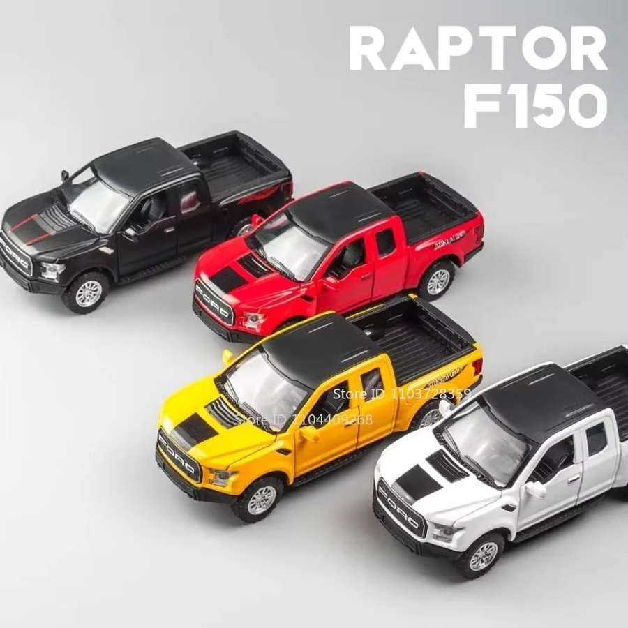 MAKEDA Pickup F150 Mammut, Geländewagen, 1:32, Metalldruckguss, mit Licht und Sound - Bild 3