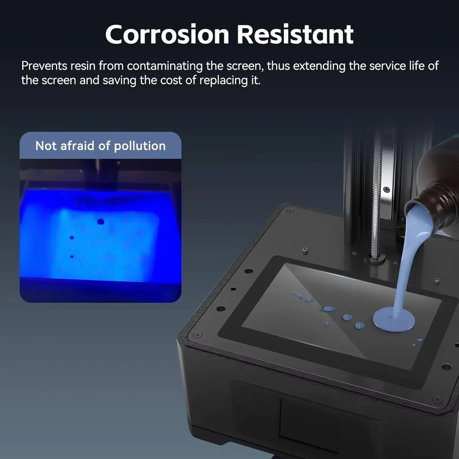 5 Stück kratzfeste Schutzfolien für Anycubic Photon Mono M7 Pro und M7, transparent - Bild 2