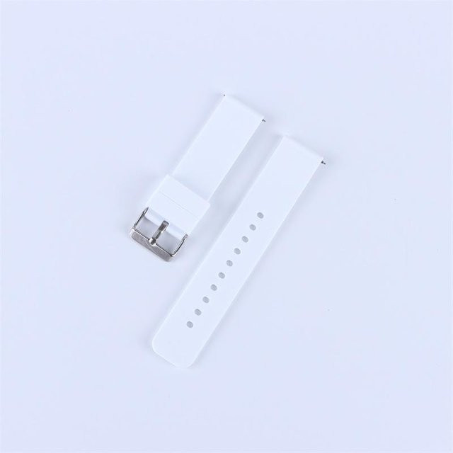 NATAWA Smartwatch-Armband, Silikon, weiß, Unisex - Bild 1