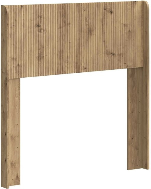vidaXL Kopfteil Artisan-Eiche in Braun aus Holzwerkstoff MDF - Bild 1