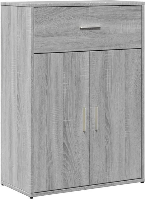 vidaXL Sideboard Grau Sonoma aus Holzwerkstoff, B/T/H: 60 x 30 x 84 cm - Bild 1