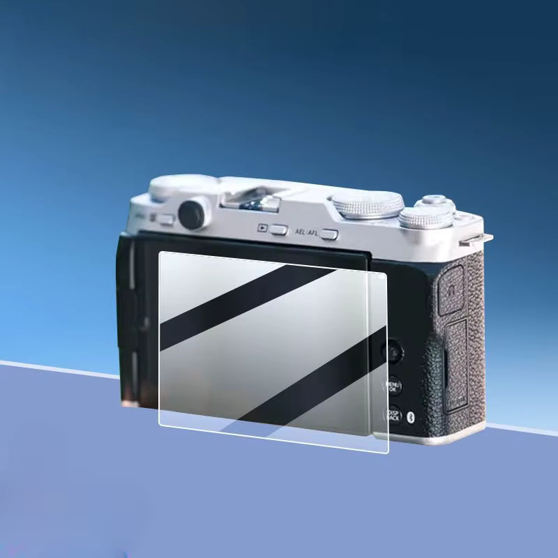 2er-Set Fujifilm X-M5 Displayschutzfolie aus gehärtetem Glas, transparent - Bild 2