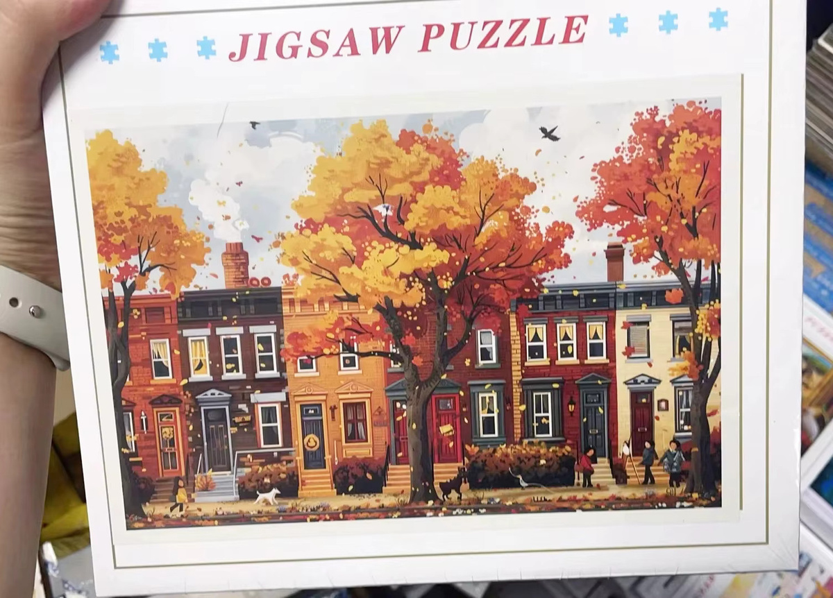 MaxRenard Herbststraßen Puzzle, 1000 Teile - Bild 3
