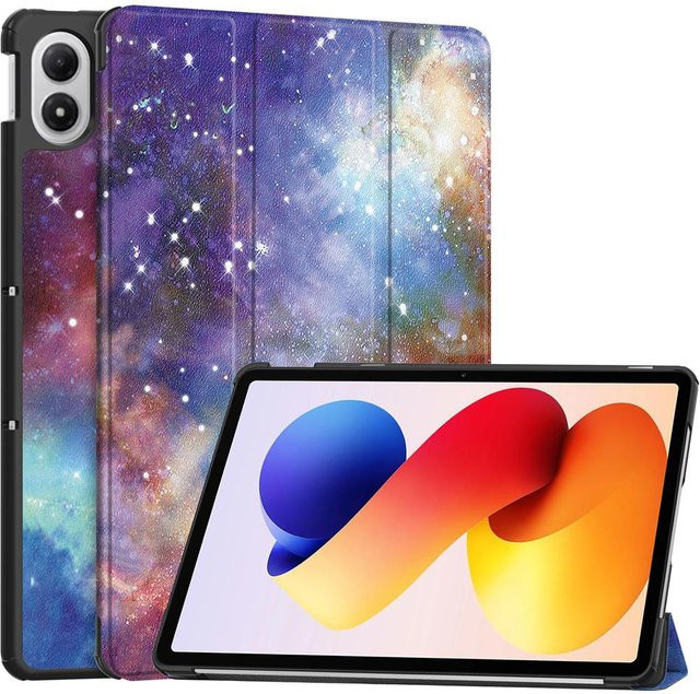 Funda Smart-Tablet-Abdeckung für Xiaomi Redmi Pad 2 Pro 12.1 Zoll, faltbare Flip-Leder-Hülle mit Ständerfunktion, Multicolour - Bild 1