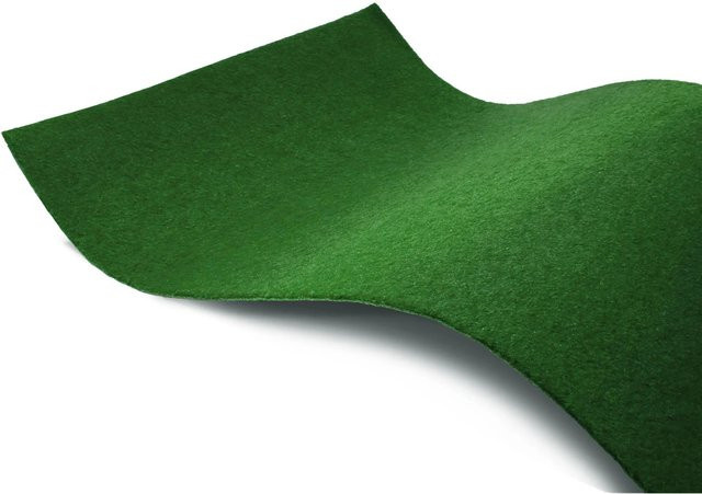 Primaflor Rasenteppich Garden B1 in Dunkelgrün, Breite: 200 cm, Länge: 1550 cm - Bild 1