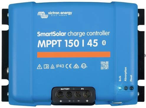 Victron Energy BlueSolar MPPT Laderegler Blue 45A für 12 V, 24 V und 48 V - Bild 1