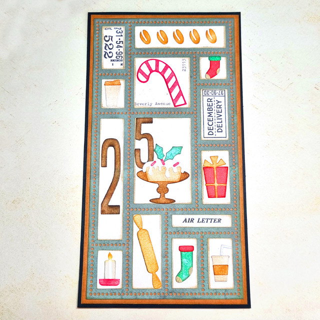 Metall-Stanzformen für Weihnachtsgeschenkanhänger und Scrapbooking in Multicolour - Bild 1