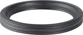 Geberit Lippendichtung Silent PP DN 50 aus EPDM in Schwarz für Silent-PP- und Pro-Steckmuffen - Bild 1